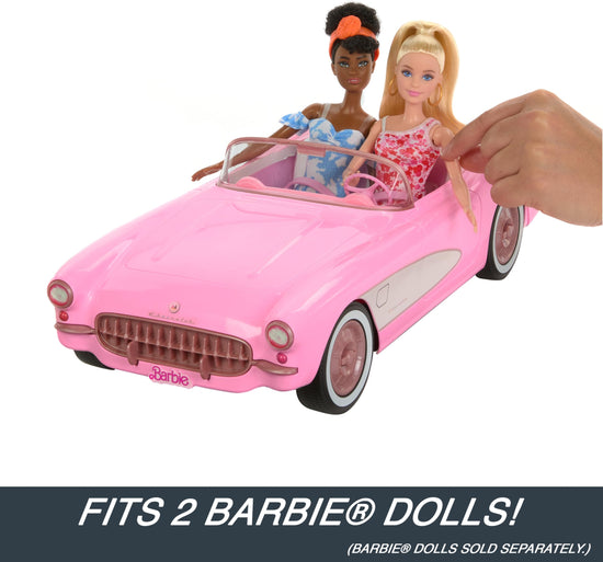 Barbie non-riding toy vehicle - classic design and fun play experience.