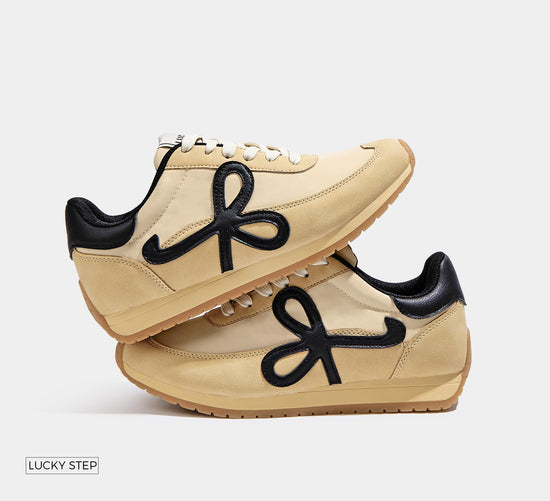 LUCKY STEP women's low top sneakers - trendy and stylish design for comfort and versatility.