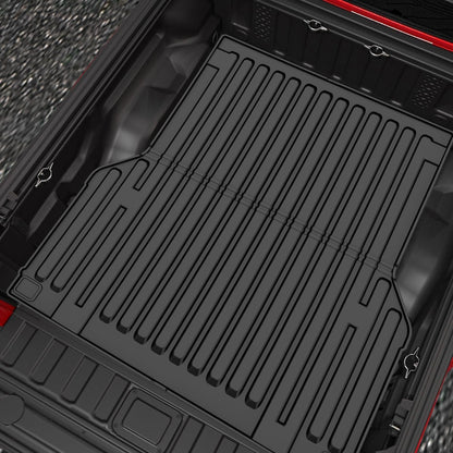 Tacoma 5FT truck bed mat — AOMSAZTO custom fit rubber liner for 2005-2023 Tacoma