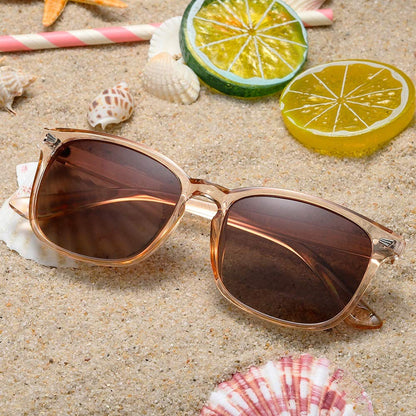 DUSHINE sunglasses — polarized retro style with UV400 protection
