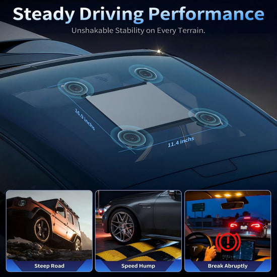Starlink Mini Mount - Suction Cup for Car Sunroofs or Windows