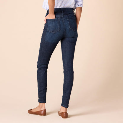 Amazon Essentials women's high-rise skinny jeans - dark wash