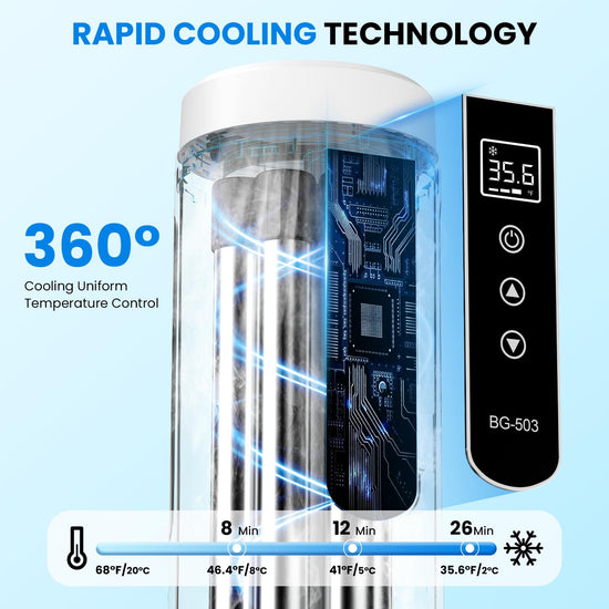 Hopelake insulin cooler case — TSA approved with smart temperature control and USB-C charging