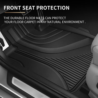 AOMSAZTO vehicle mat — Heavy duty TPE all weather protection for Hyundai Sonata 2020-2023