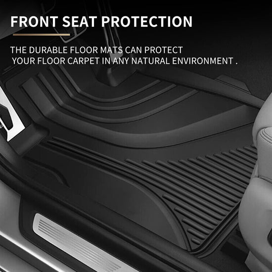AOMSAZTO vehicle mat — Heavy duty TPE all weather protection for Hyundai Sonata 2020-2023