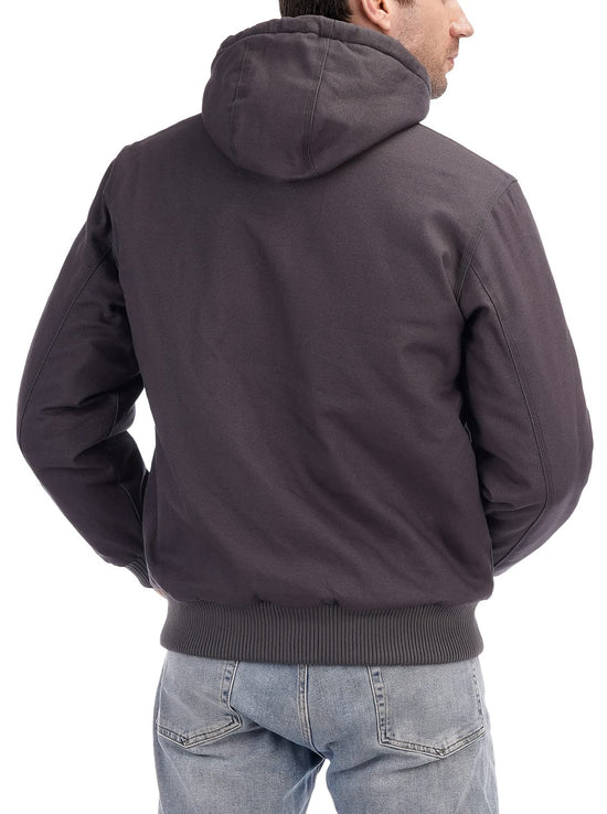 Coat — Quilted flannel lining and waterproof design