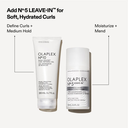 Olaplex Nº.10 Bond Shaper curl defining gel — Frizz smoothing and curl defining