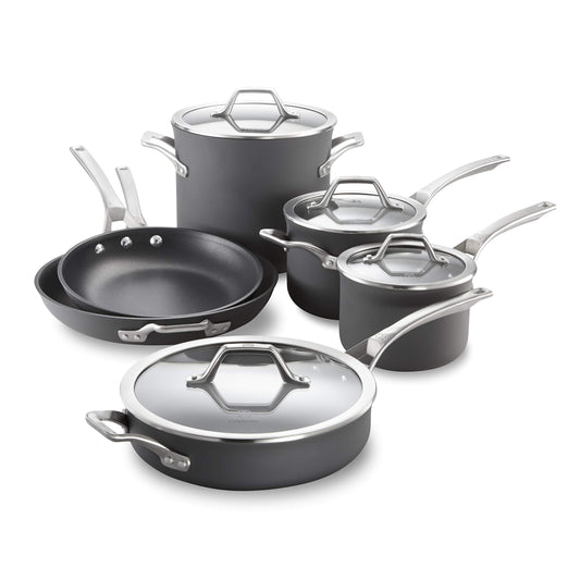Calphalon cookware set — air cooled foam design