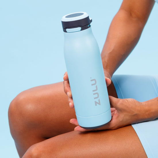 ZULU Ace thermos with chug spout and leak-proof locking lid for school and travel.