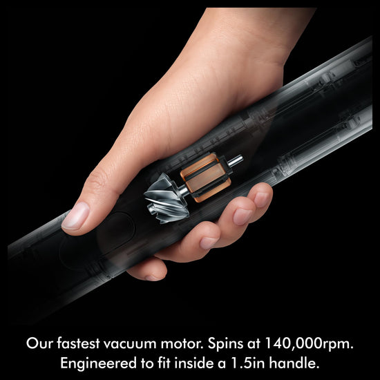 Dyson vacuum cleaner — Fluffycones cordless hard floor model