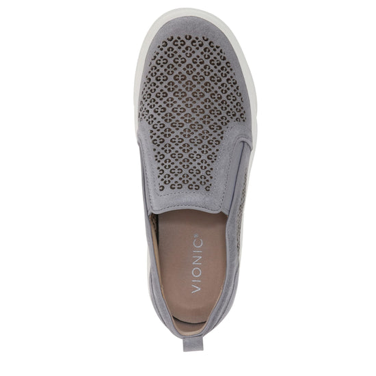 Vionic Women's sneaker - Comfortable slip ons with built-in arch support and heel pain relief