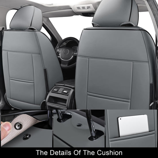 Aierxuan vehicle seat cover — waterproof leather for universal fit cars