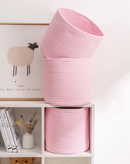 voten laundry hamper — woven storage basket for organizing