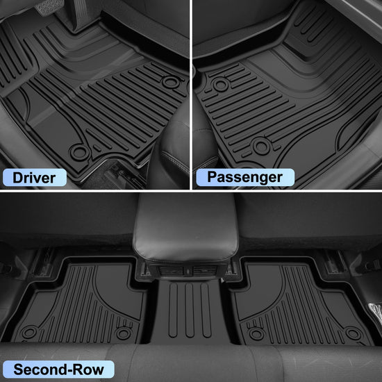 AOMSAZTO vehicle mat — Custom fit TPE floor liner for Toyota RAV4 2019-2025