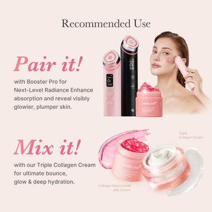 medicube skincare moisturizer — collagen jelly cream with niacinamide and collagen