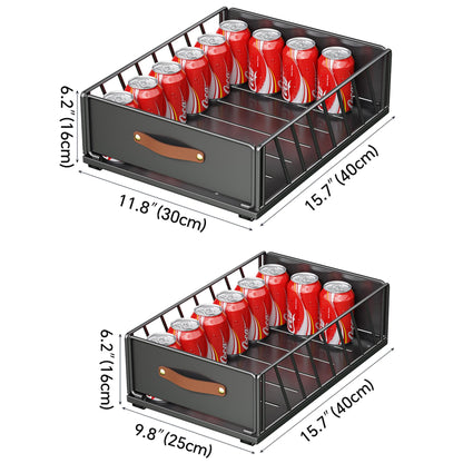 Kitstorack pull out cabinet organizer — fixed with adhesive nano film