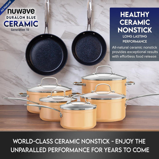 Nuwave cookware set — innovative design for versatile cooking