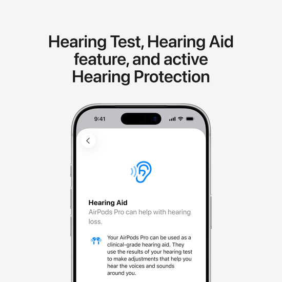 Apple AirPods Pro 3 headphones — Active noise cancellation and heart rate sensing