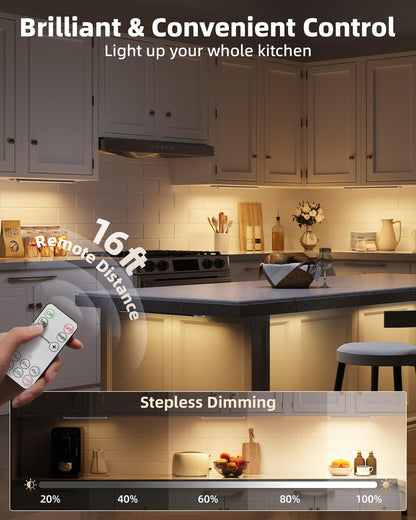 EZVALO under cabinet light fixture - 3 pack