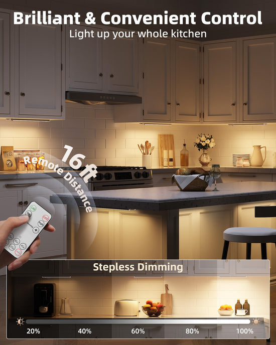 EZVALO under cabinet light fixture - 3 pack