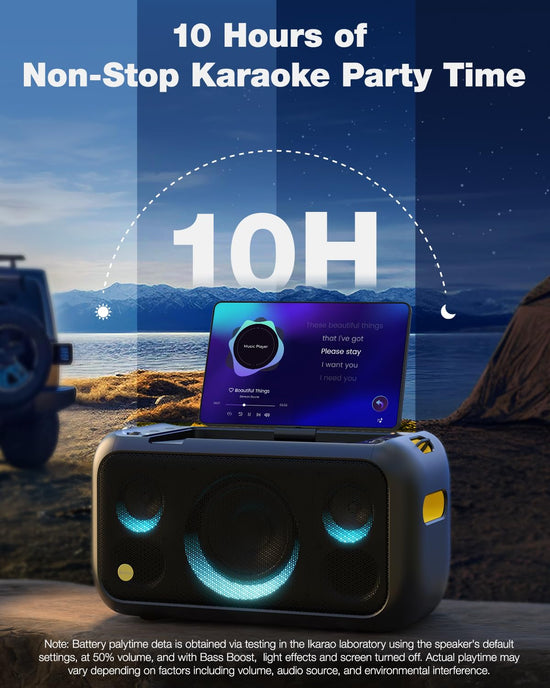 Ikarao karaoke machine - break series model