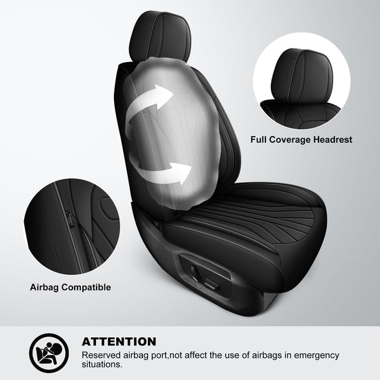 AOMSAZTO vehicle seat cover — Waterproof faux leather for Ford Focus 2009-2018