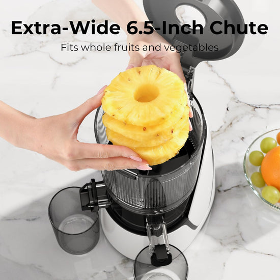 EanOruus juicer — 3-in-1 cold press with large capacity and extra large chute