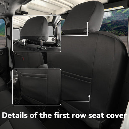 EKR vehicle seat cover — Custom fit neoprene for Toyota RAV4 Hybrid SE/XSE & PHEV GR Sport 2026