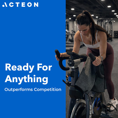 Acteon microfiber quick dry towel — odor-free and mega absorbent fiber for workouts and travel