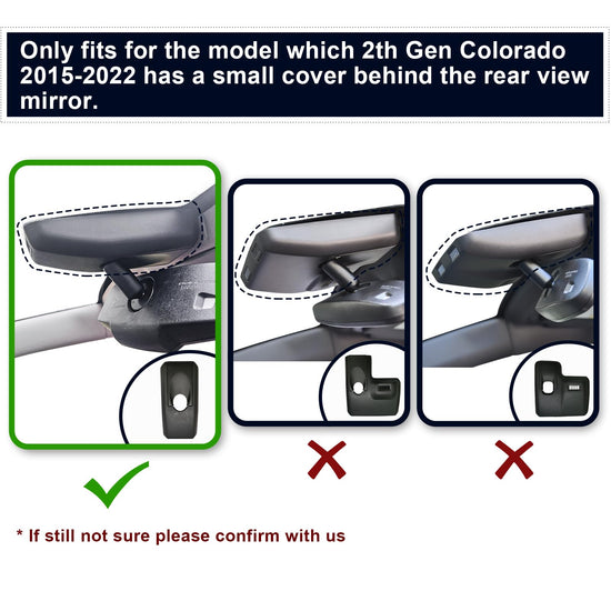 Mangoal 4K Dash Cam Custom fit for Chevy Colorado 2015-2022 Select Base WT LT Z71 ZR2(Model A), Integrated OEM Look, UHD 2160P Video, GPS, Free App & WiFi, 64GB Card