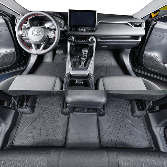 EKR floor mats and seat cover — custom fit for Corolla