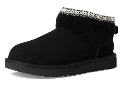 UGG womens ultra mini curly boot