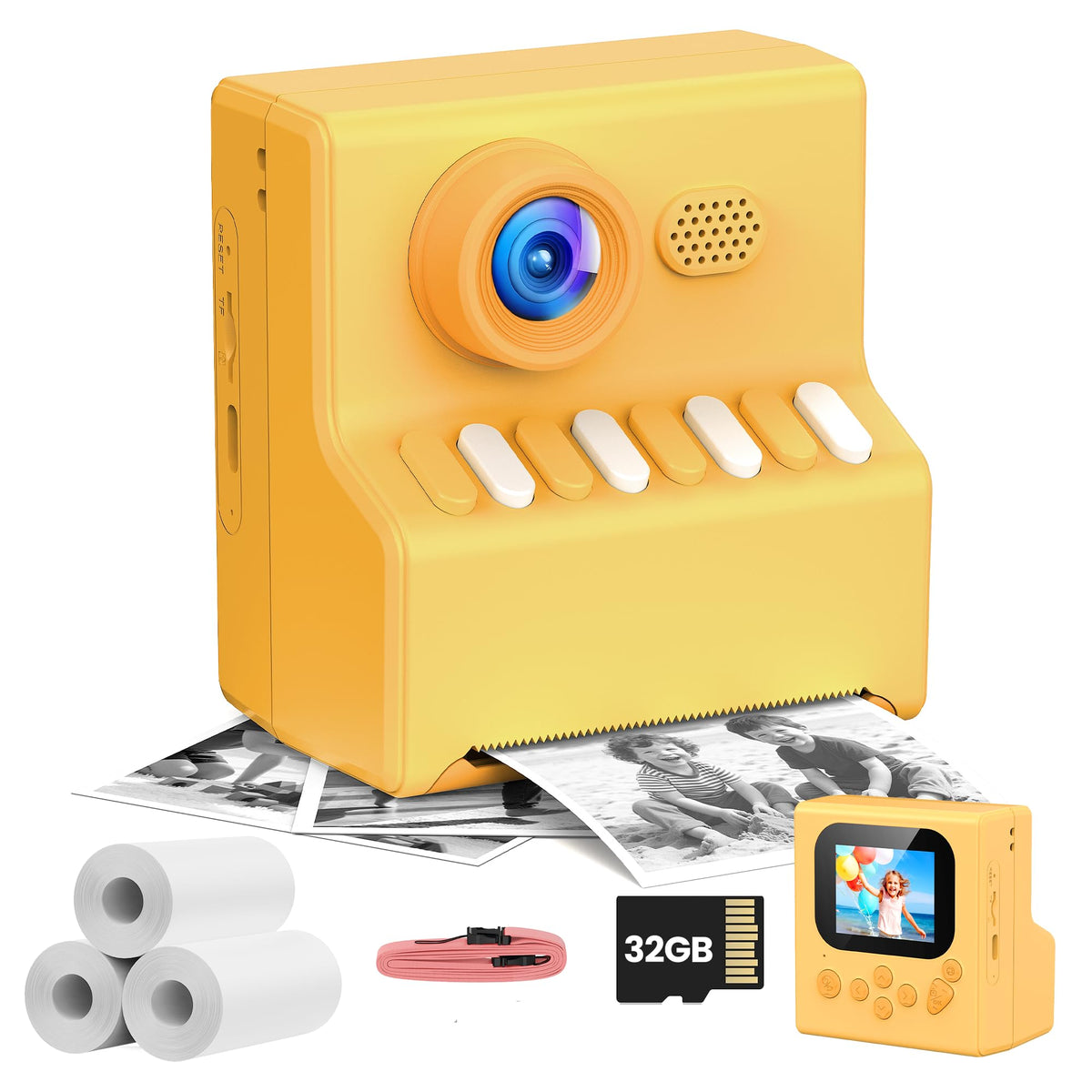 Digital camera — Instant photo printing capability by HODDRCCN