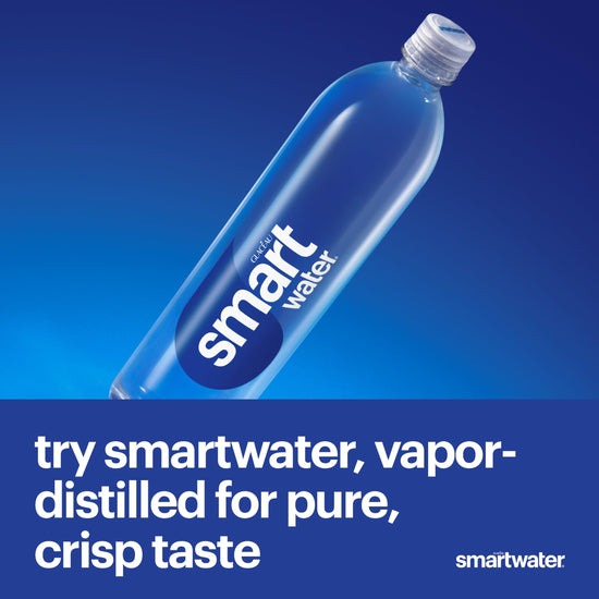 Smartwater alkaline water with antioxidants 1L six-pack