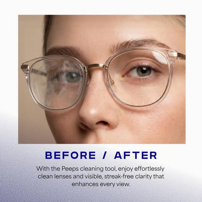 Cleaning agent — Carbon microfiber tech for eyeglasses and lenses