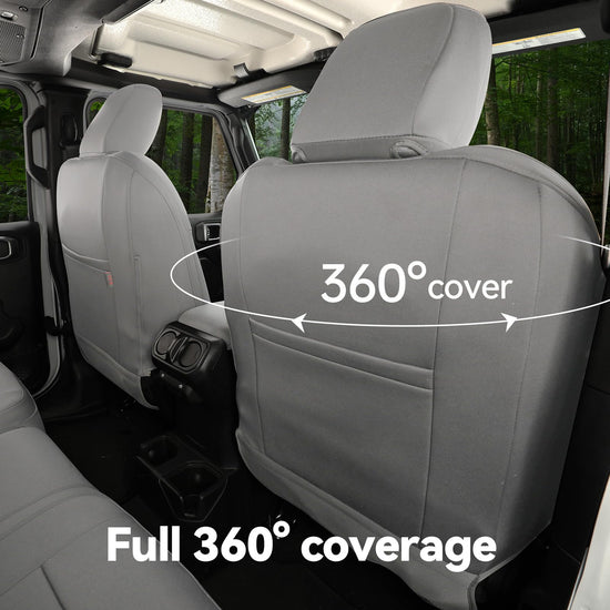 EKR custom fit neoprene seat covers - waterproof and UV resistant for Toyota Sienna 2021-2026