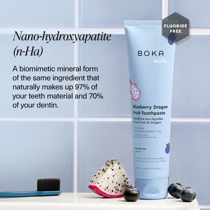 Boka toothpaste — Fluoride free with nano hydroxyapatite