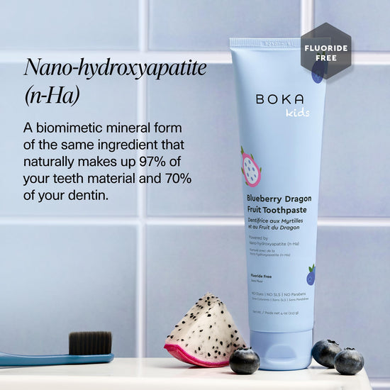 Boka toothpaste — Fluoride free with nano hydroxyapatite