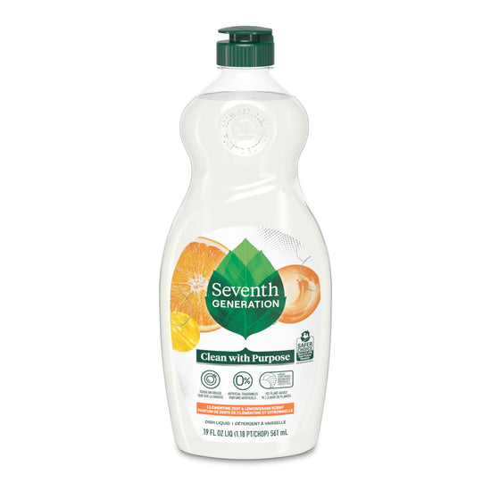 Cleaning agent — Seventh Generation liquid dish soap