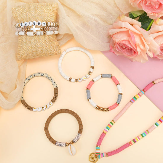 Sunlode bracelet making kit — DIY clay beads and charms for friendship bracelets