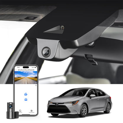 Portable electronic device mount — Custom dash cam for Toyota Corolla E210 2023-2026