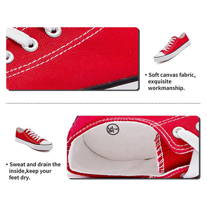 ZGR women's canvas low top sneaker - classic casual style for women