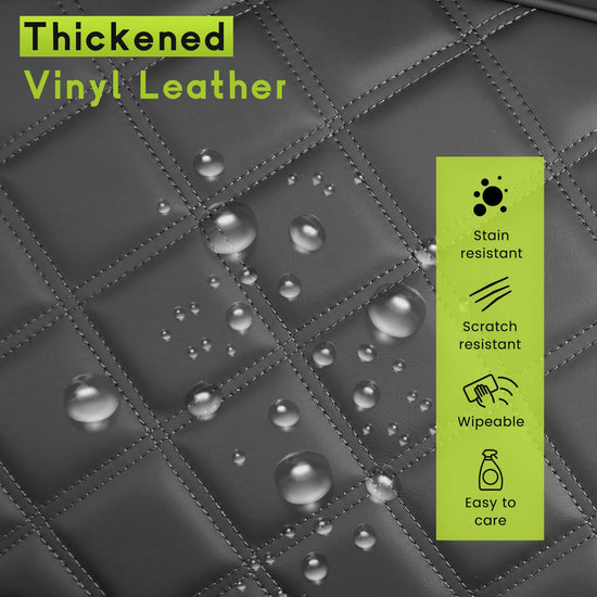 WEIMELL vehicle seat cover — Vinyl leather for EZGO TXT 1994-2013, easy to install and clean