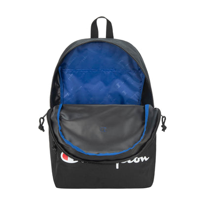Champion backpack — Padded adjustable straps and water bottle pocket
