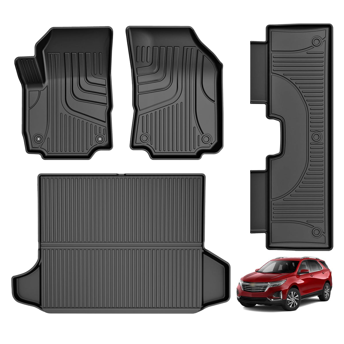 AOMSAZTO vehicle mat — All weather protection for 2018-2024 Chevy Equinox
