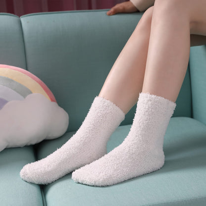 CHOWISH women's fuzzy slipper socks — super soft fluffy cozy winter socks