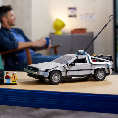 Lego Icons time machine building set for adults