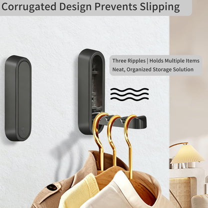 Storage hook — Foldable wall design with 40 lbs capacity for space saving