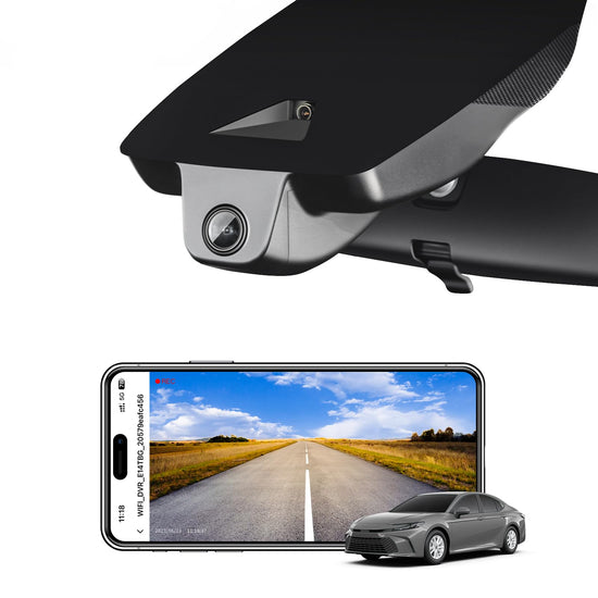 Mangoal 4K dash cam — custom fit for Toyota Camry 2025 2026 models