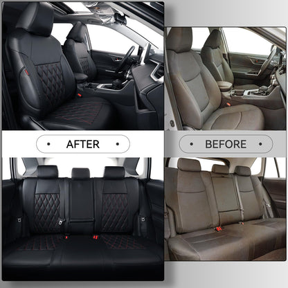 coverdream CH-R seat covers - breathable leather and waterproof protection